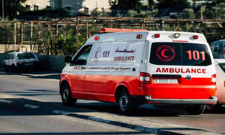 الهلال الفلسطيني: 16 مركبة إسعاف خرجت عن الخدمة في القطاع