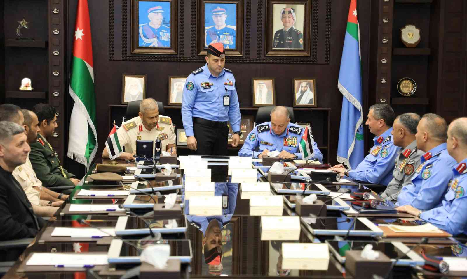 مديرية الأمن والحرس الوطني الإماراتي يوقّعان مذكرة تفاهم