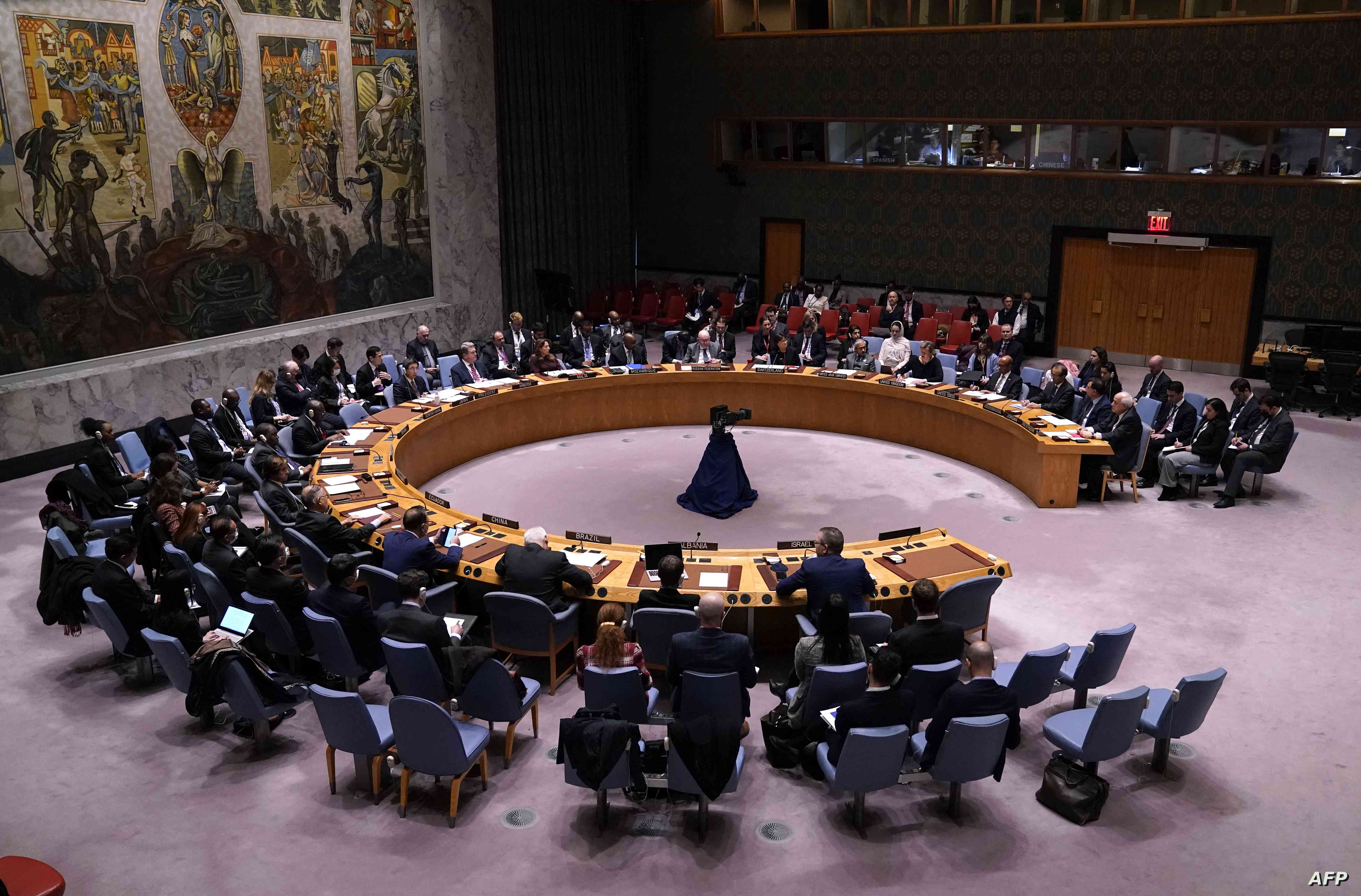 مجلس الأمن يصوت الجمعة على مشروع قرار أميركي بشأن القطاع