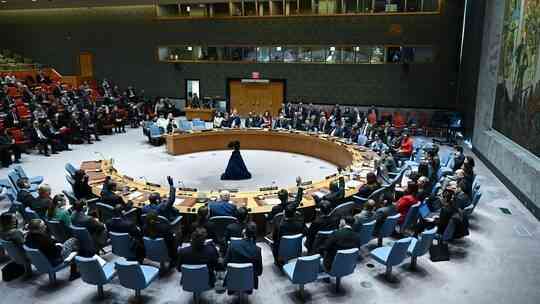 مجلس الأمن يصوت على قرار لوقف فوري لاطلاق النار في القطاع