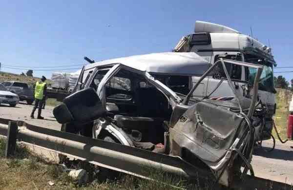 4 إصابات إثر حادث تصادم في إربد