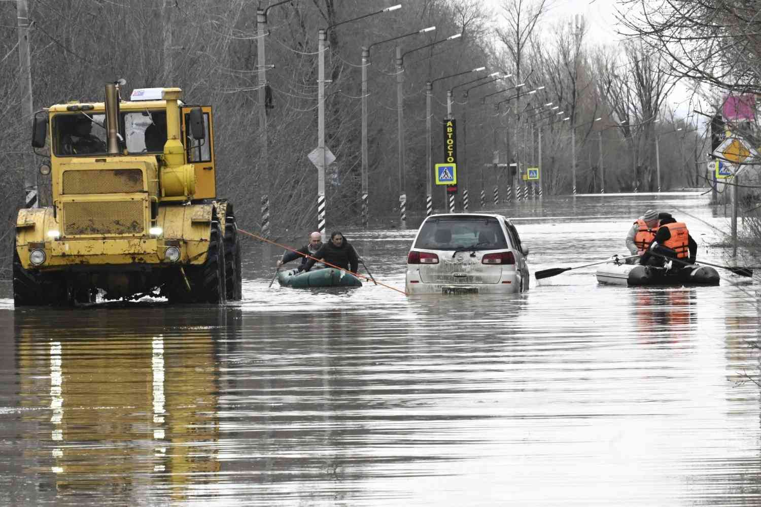 روسيا : الفيضانات تجتاح وسط البلاد وإجلاء الآلاف من السكان