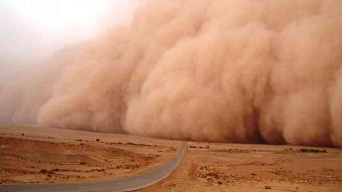 تنبيه من ارتفاع نسب الغبار في أجواء الأردن الخميس