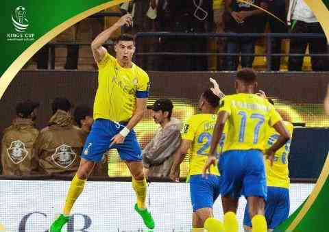 كريستيانو يقود النصر لمواجهة الهلال في نهائي كأس السعودية