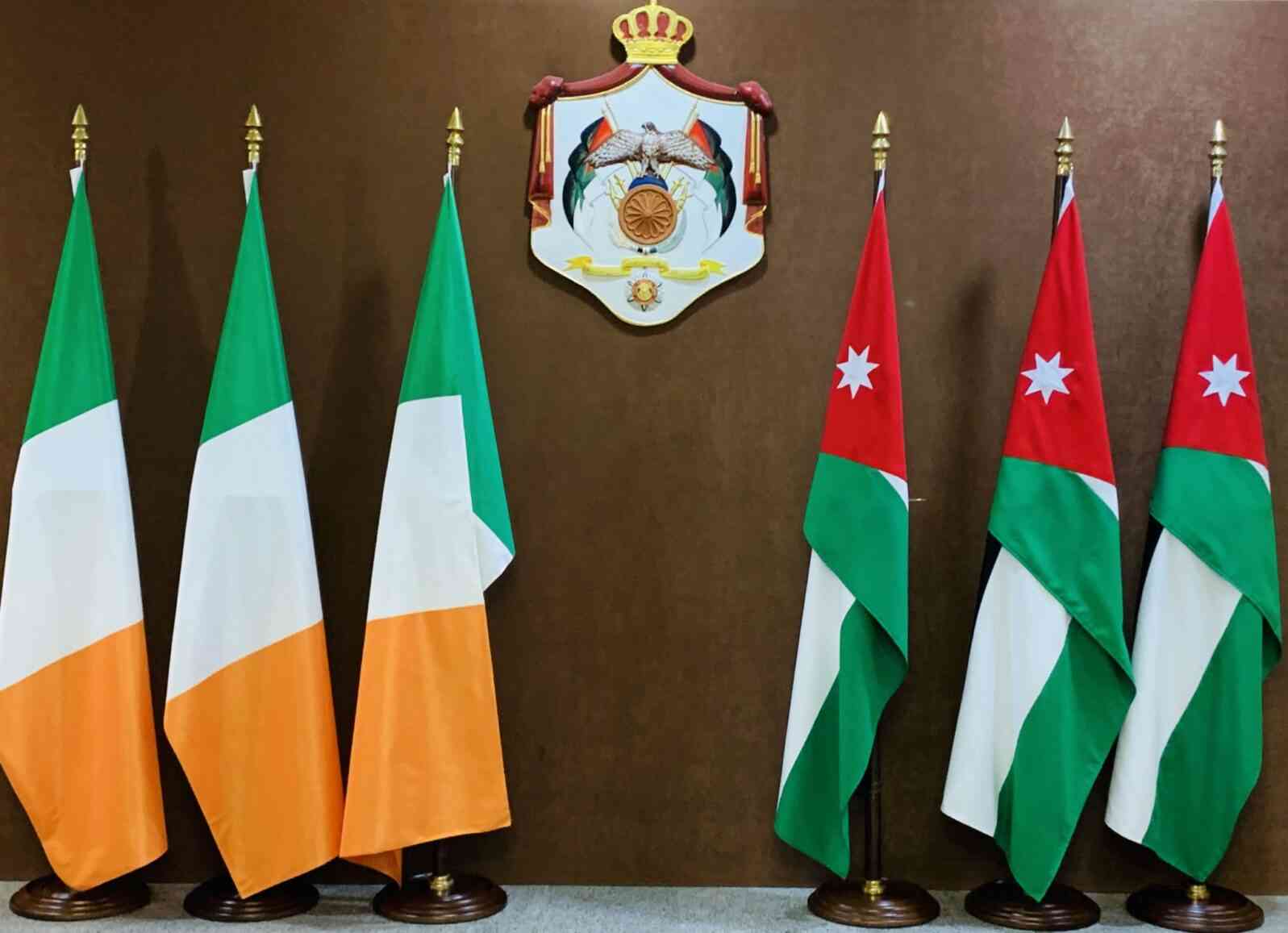 الأردن يثمن موقف إيرلندا الداعم لحق الفلسطينيين في إقامة دولتهم المستقلة