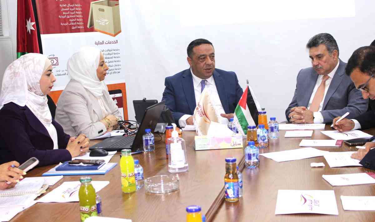 البريد الأردني يستقبل رئيس وأعضاء مجلس مفوضي هيئة تنظيم قطاع الإتصالات