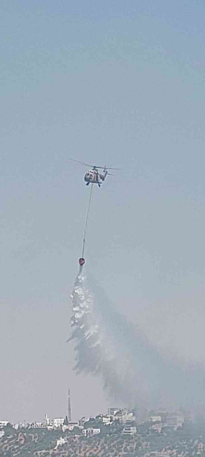 عجلون.. طائرتان من سلاح الجو الملكي شاركتا في عمليات إخماد الحريق (صور)