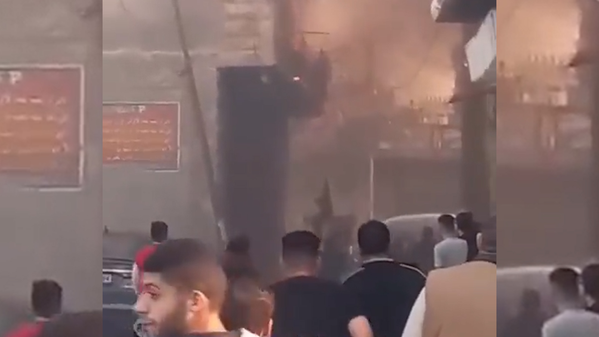 إصابة فتاة بالاختناق بعد حريق منزل في إربد (فيديو)