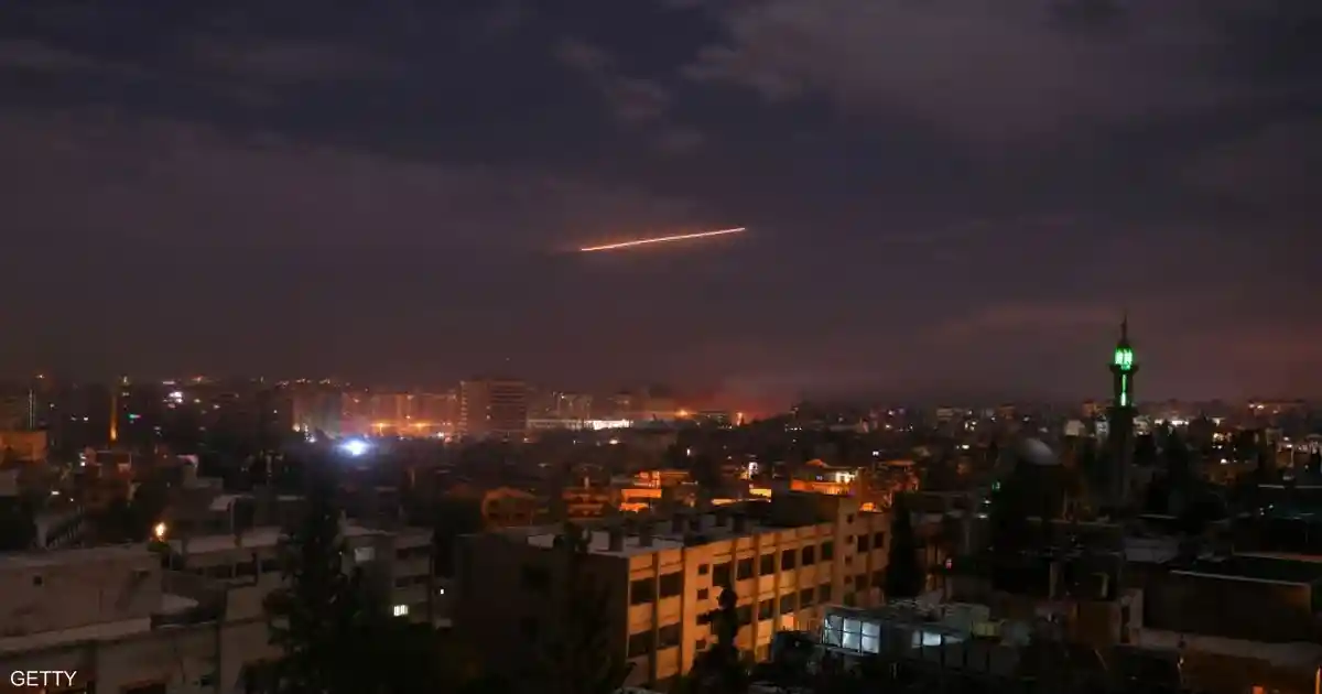 إصابة-عسكريين-سوريين-في-قصف-إسرائيلي-قرب-دمشق