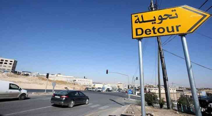 تحويلات مرورية على أوتوستراد عمان الزرقاء الجمعة (تفاصيل)